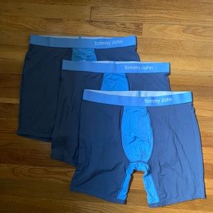 3 Tommy John Cool Cotton Boxer Briefs XL